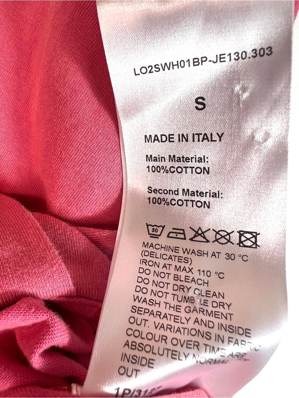 RARE NWT Lourdes New York Gathered Pink Crop Top Size Small - Picture 10 of 10